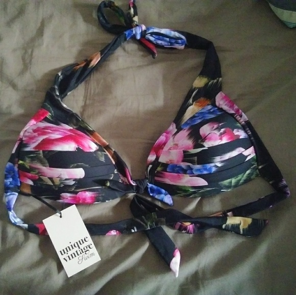 Unique Vintage bathing suit top size XL - Picture 5 of 5